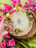 resin pooja platter