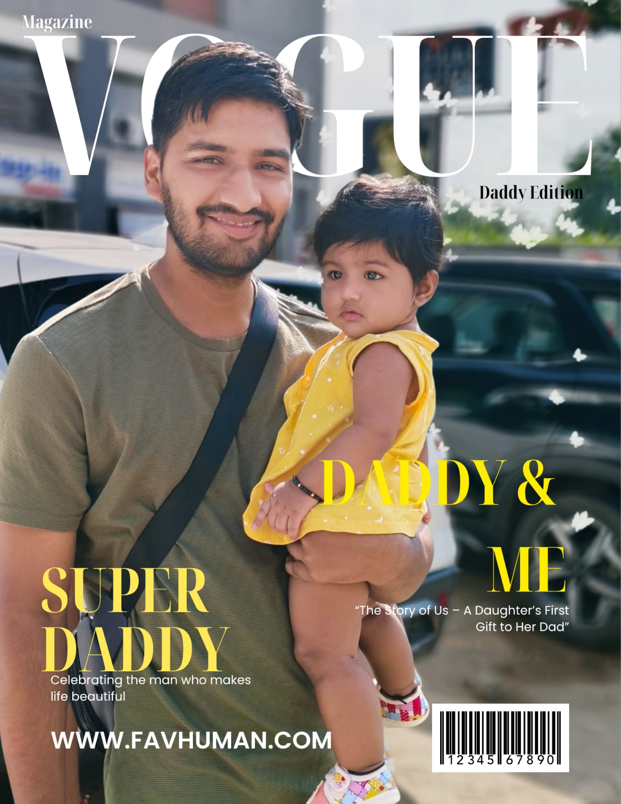 Crazy For You custom love magazine cover