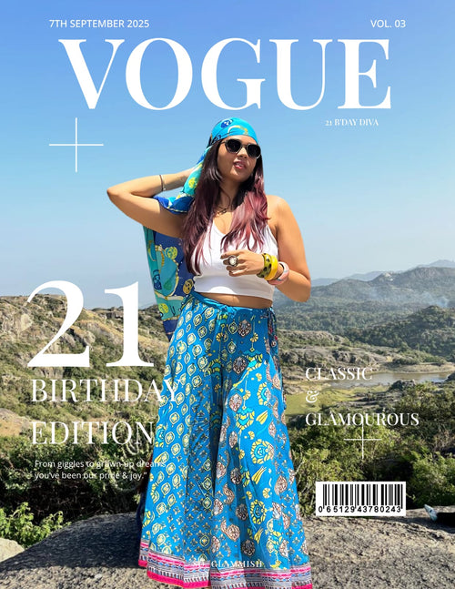 Daddy and Me custom father child magazine cover