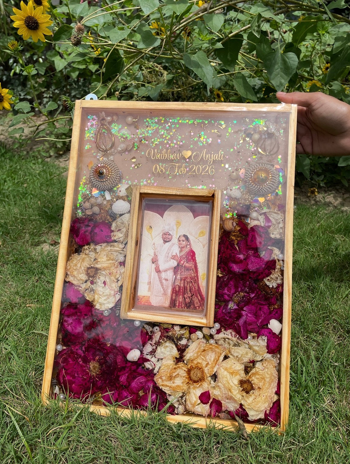 Wedding Keeper - Double Framing Wooden Frame