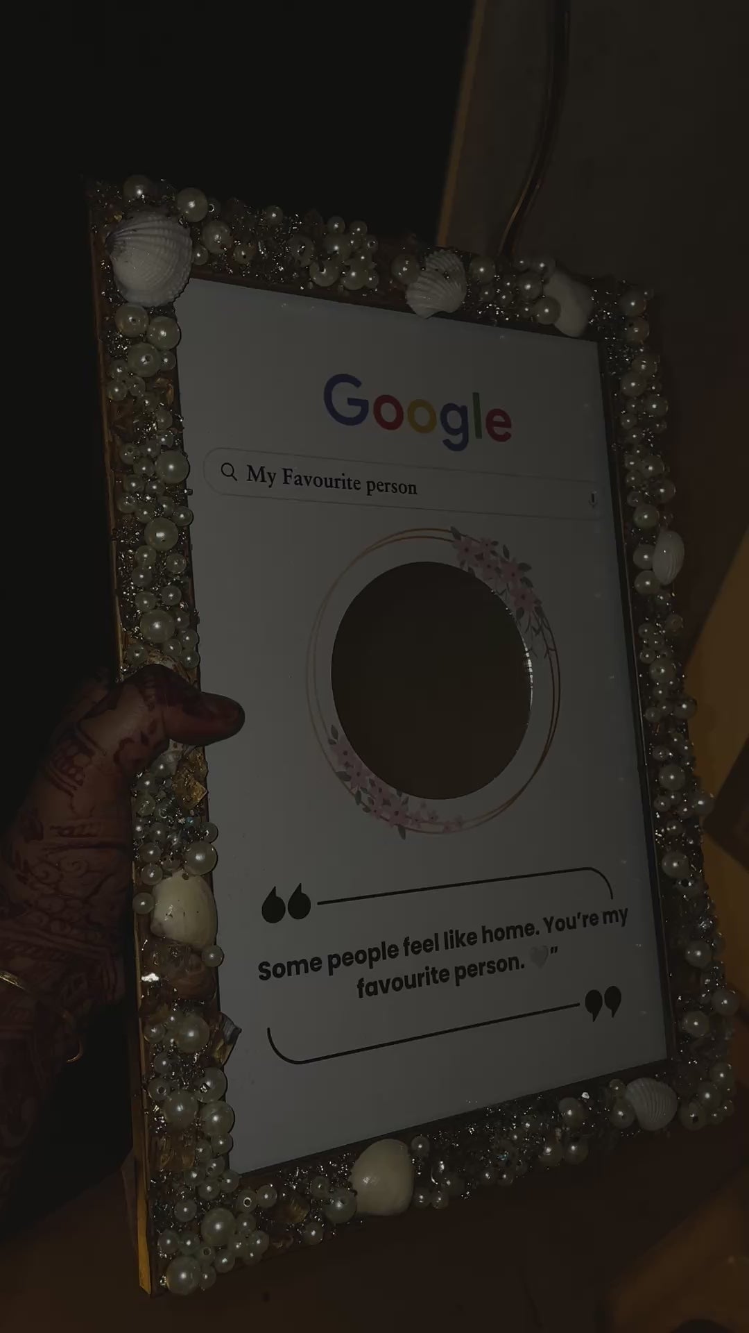Pearl & Memories Frame