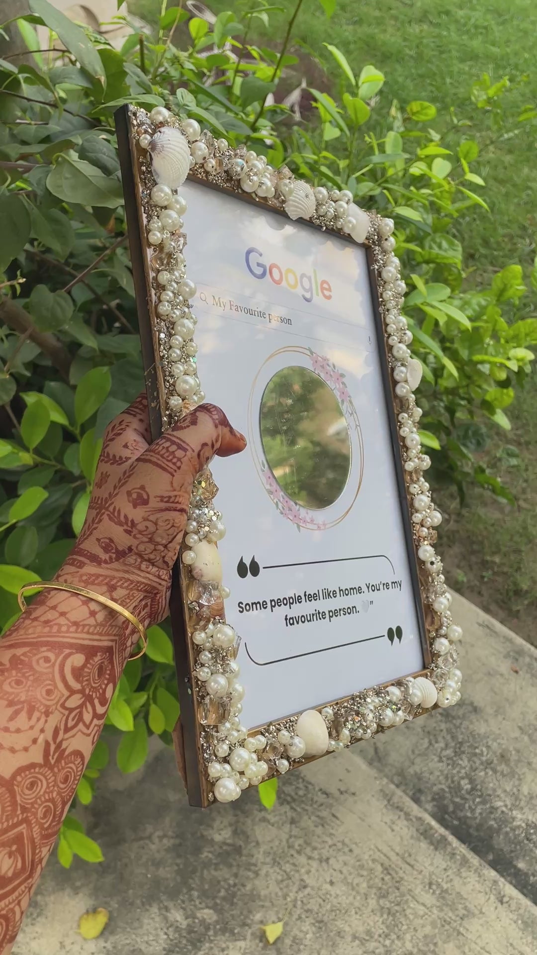 Pearl & Memories Frame