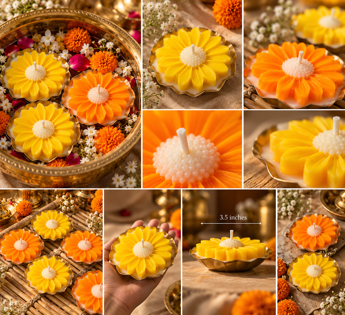 Daisy Urli Candle