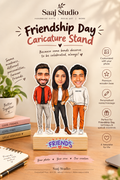Friends caricature