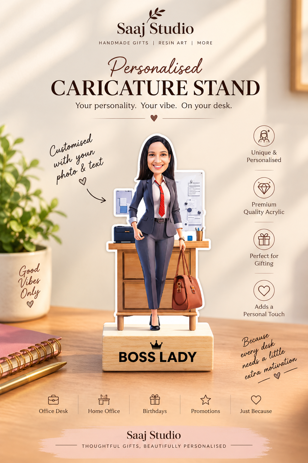 Boss Lady caricature